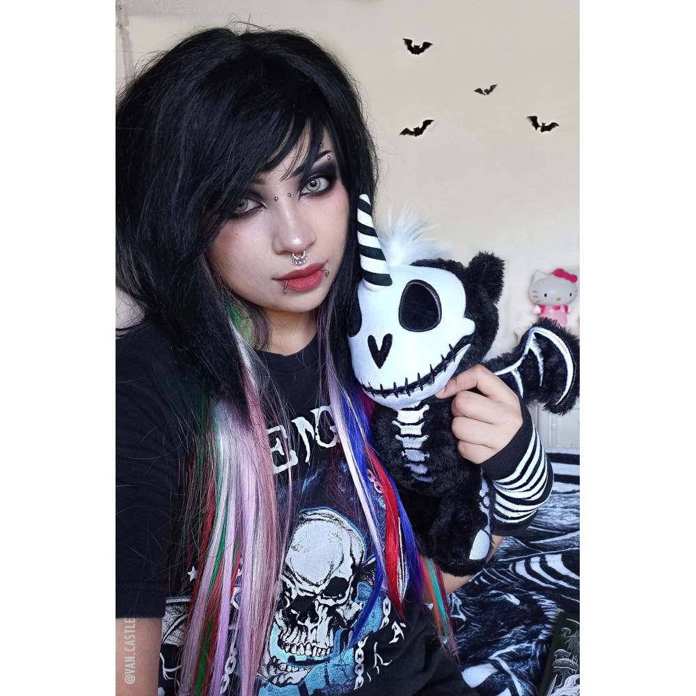 Vampire Freaks - Unibones Plush toy - Black/White